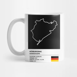 Nürburgring - Nordschleife [info] Mug